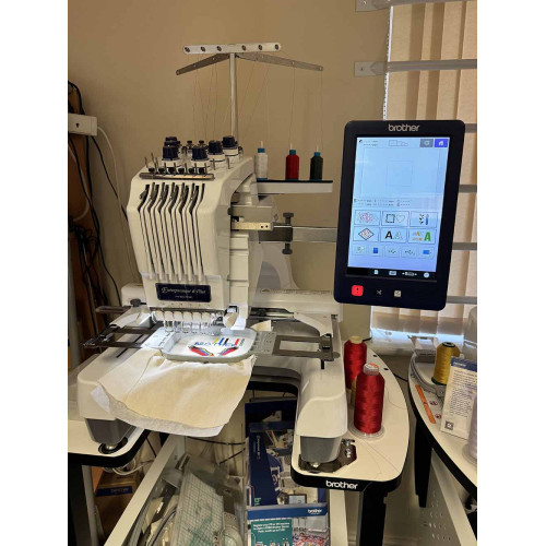 Brother PR670 Multi Needle Embroidery Machine Preloved